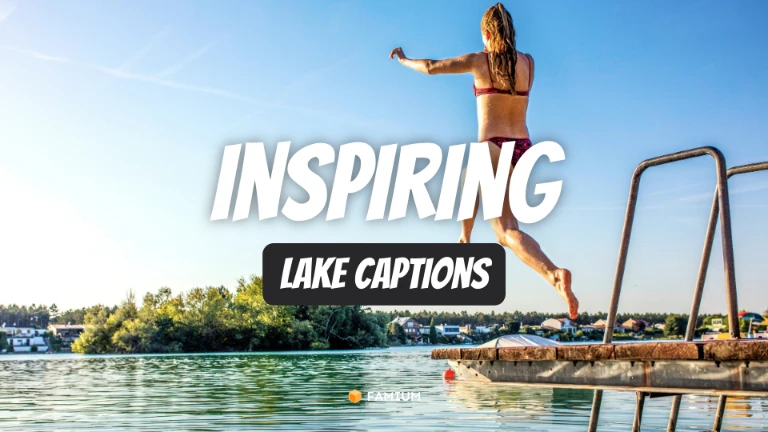 Inspiring Lake Captions for Instagram